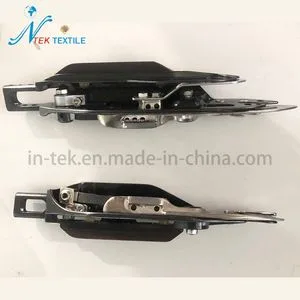 Metal rapier head gripper for DNR loom