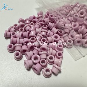 Ribbon Knitting Machine Spare Part Porcelain with a Hole Tube Ceramic Eyelet