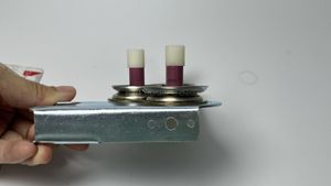 Tension Adjustment Textile Warping Machine Accessories Cotton Yarn Iron Two Double Column Tensioner