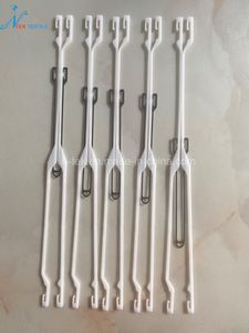 Open C Type Plastic White Leno Heald Wire