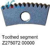 Knotting Machine Parts Toothed Segment Z275072 00000