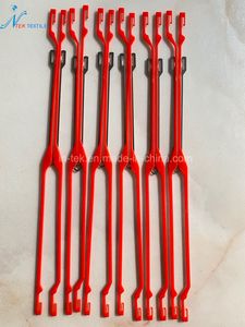 Design J C Type Plastic Red Leno Heald for Heald Frame